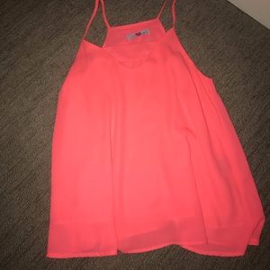 Buddy Love neon pink tank